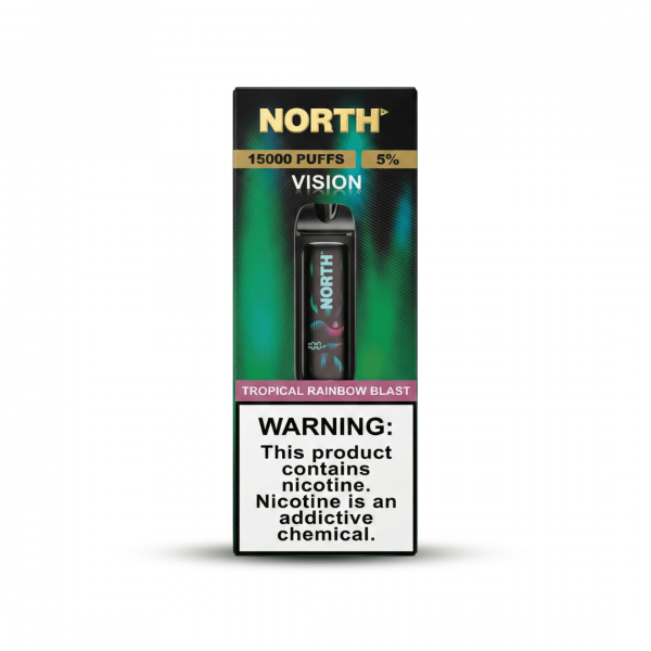 North Vision 15000 Disposable Vape – Tropical Rainbow Blast (15,000 Puffs)