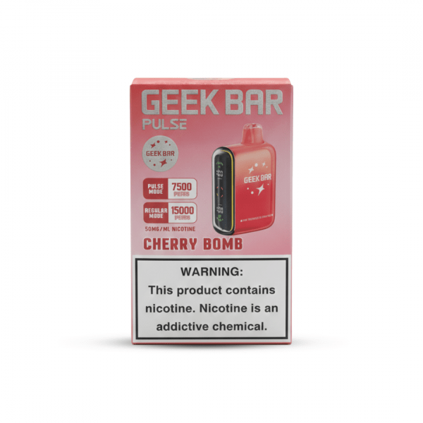 Geek Bar Pulse 15000 Disposable Vape – Cherry Bomb
