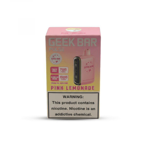 Geek Bar Pulse Disposable Vape – Pink Lemonade (15,000 Puffs)