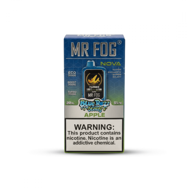 Mr. Fog Nova 20,000 Puffs Disposable Vape – 20mL | 5% Nic Salt