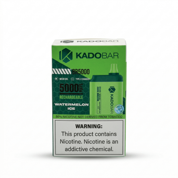 Kado Bar BR5000 Disposable Vape – Watermelon Ice (5000 Puffs)