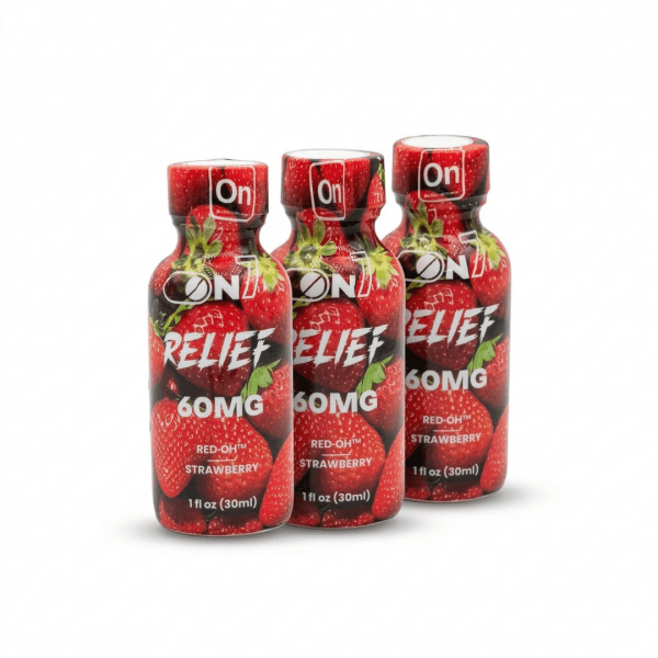 On7 Relief 60mg 7-OH Strawberry Shot (30ml)
