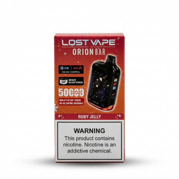 Lost Vape Orion Bar 50000 Puffs Disposable Vape - Ruby Jelly Flavor