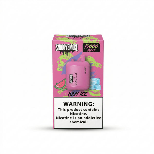 Snoopysmoke Extra Tank 15000 Puffs Disposable Vape - Lush Ice