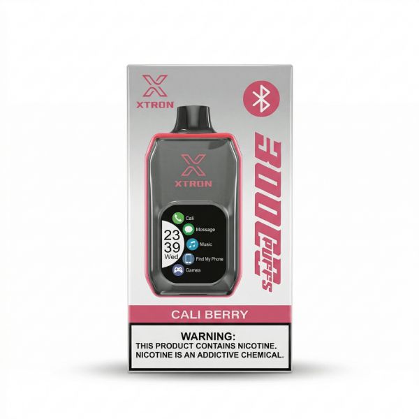 XTRON 30000 Puffs Bluetooth Integrated Disposable Vape - Cali Berry