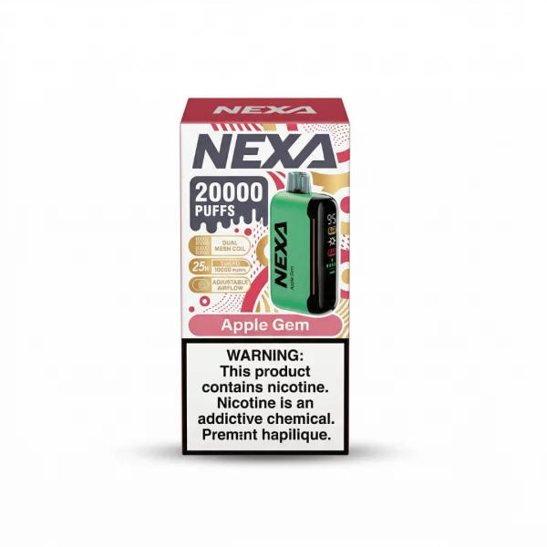 Nexa N20000 Disposable Vape 20000 Puffs - Apple Gem