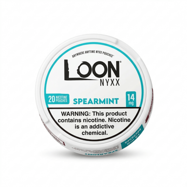Loon Nyxx Arctic Mint Nicotine Pouches (14mg) – 20 Count Can