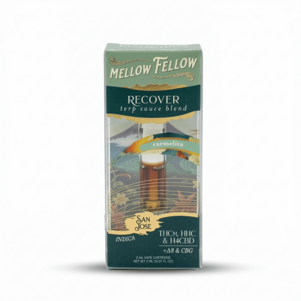 Mellow Fellow Euphoria Terp Sauce Blend 2ml Vape Cartridge – Green Crack (Sativa)