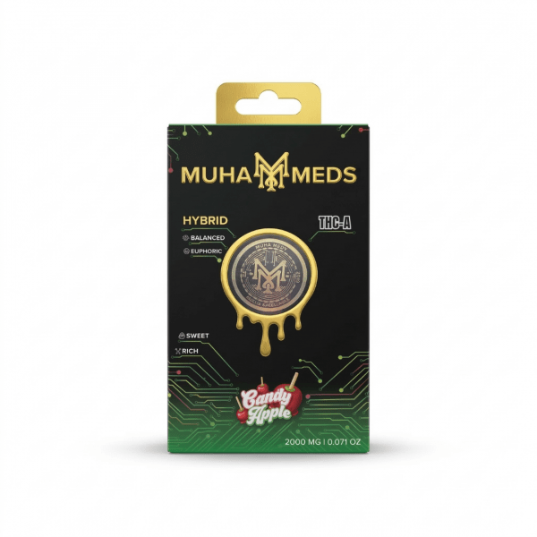 Muha Meds Candy Apple Hybrid THC-A Disposable (2000mg)