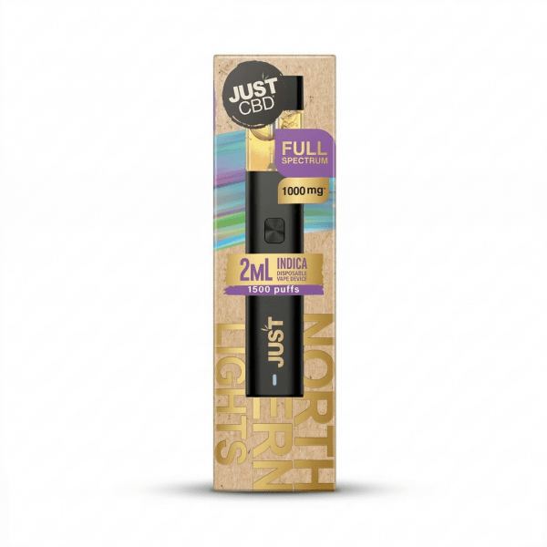 JustCBD Northern Lights Full Spectrum CBD Disposable Vape (1000mg – 2ml)