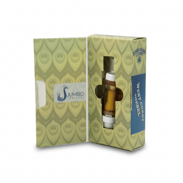 Jumbo Deltaa West Coast Diesel Jumbo Blend 2g Vape Cartridge