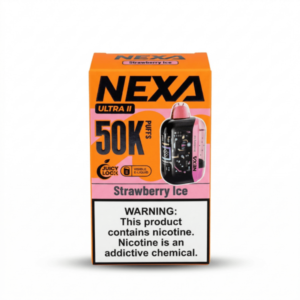 Nexa Ultra II 50K Disposable Vape - Black Cherry - 50,000 Puffs