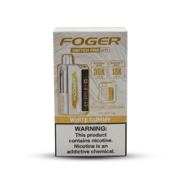 Foger Switch Pro Kit 30K – White Gummy