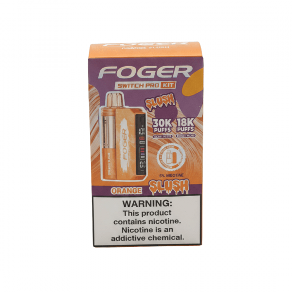 Foger Switch Pro 30K/18K Disposable Vape Kit - Orange Slush (9ml E-Liquid)