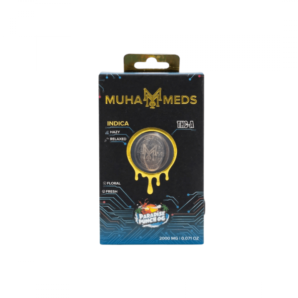 Muha Meds Paradise Punch OG Indica THC-A Disposable (2000mg)