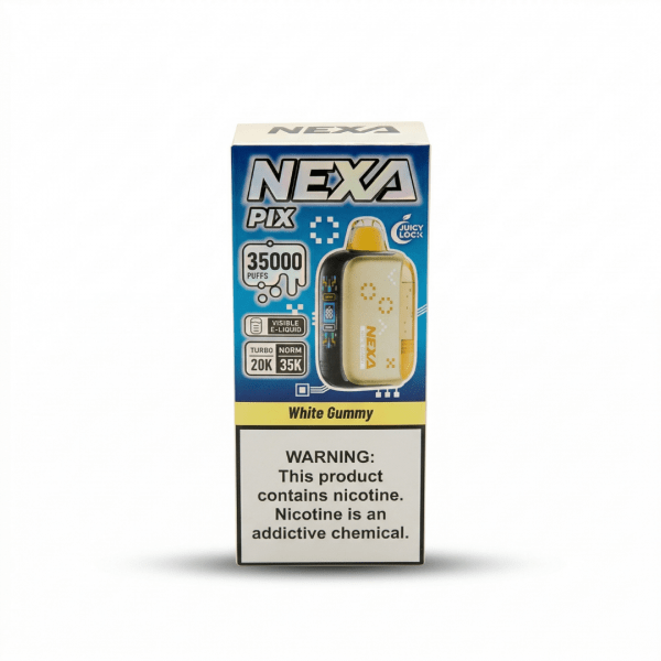 Nexa PIX 35000 Puffs Disposable Vape - White Gummy
