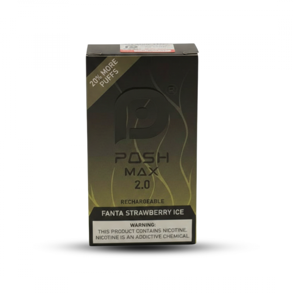 Posh Max 2.0 Rechargeable Disposable – Fanta Strawberry Ice