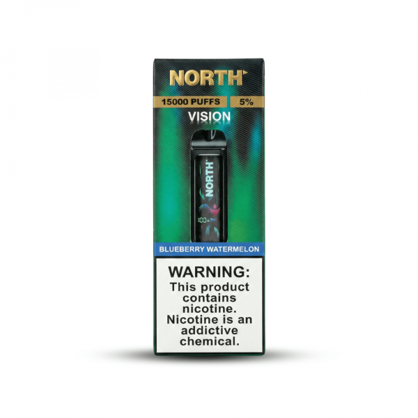 North Vision 15000 Puffs Disposable Vape – Blueberry Watermelon (5% Nicotine)
