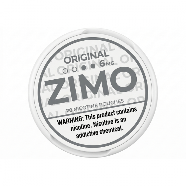 ZIMO Original 6mg Nicotine Pouches (20 Count)