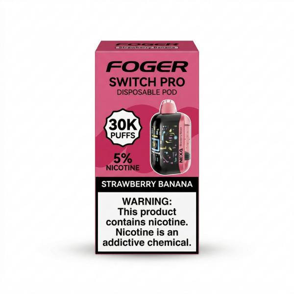 Foger Switch Pro 30K Puffs Disposable Pod - Strawberry Banana