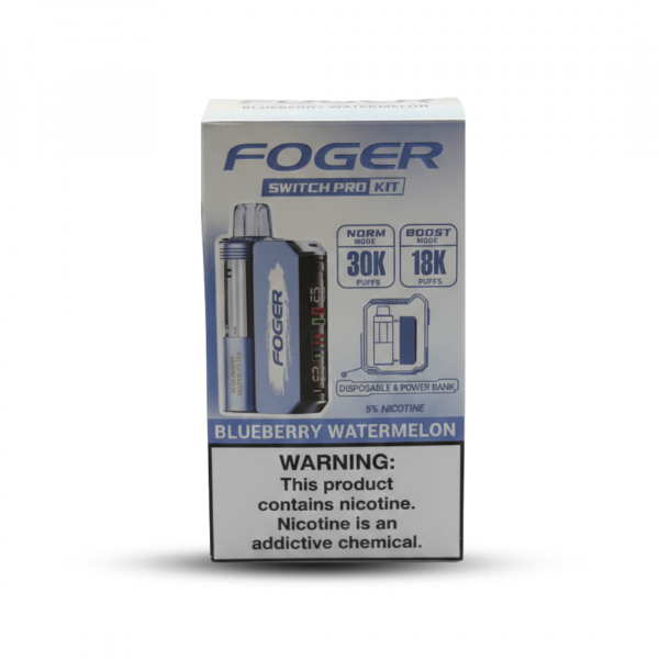Foger Switch Pro Kit Blueberry Watermelon Disposable Vape & Power Bank