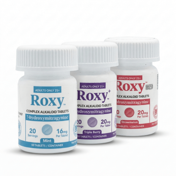 Roxy Complex Alkaloid Tablets – 7-Hydroxymitragynine (7-OH)