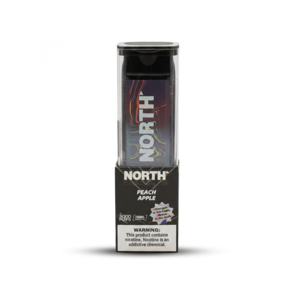 North 5000 Puffs Disposable Vape - Peach Apple (5% Nicotine)
