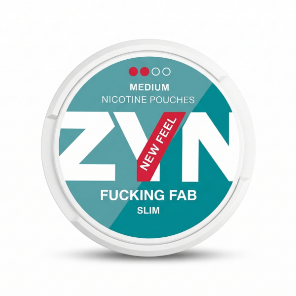 ZYN Fucking Fab Slim Nicotine Pouches (Medium Strength)