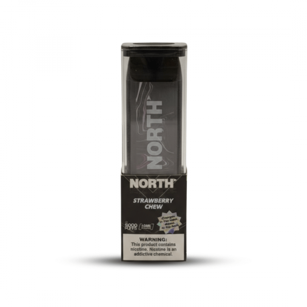 North 5000 Puffs Disposable Vape – Strawberry Chew (10ml)