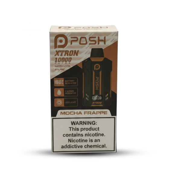 Posh Xtron 10000 Puffs Disposable Vape - Mocha Frappe (5% Nicotine)