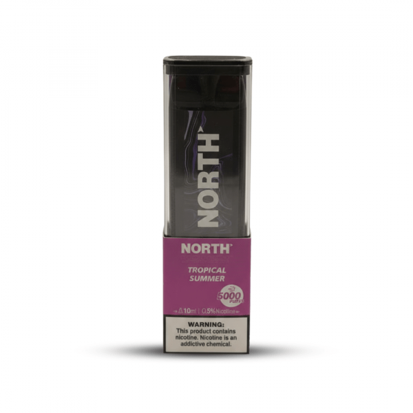 North 5000 Puffs Disposable Vape - Tropical Summer (5% Nicotine)
