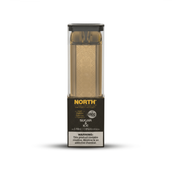 North 5000 Puffs Disposable Vape – Sugar & Ice (Gold Edition)