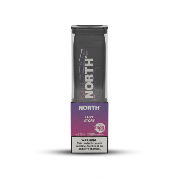North 5000 Puffs Disposable Vape - Love Story (5% Nicotine)
