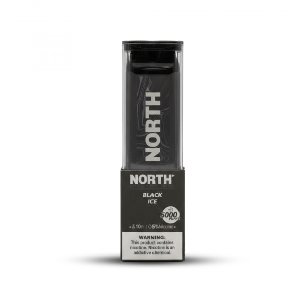 North 5000 Puffs Disposable Vape – Black Ice (10ml, 5% Nicotine)