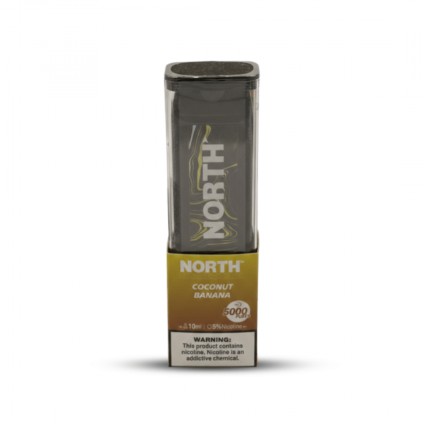 North 5000 Puffs Disposable Vape - Coconut Banana (5% Nicotine)