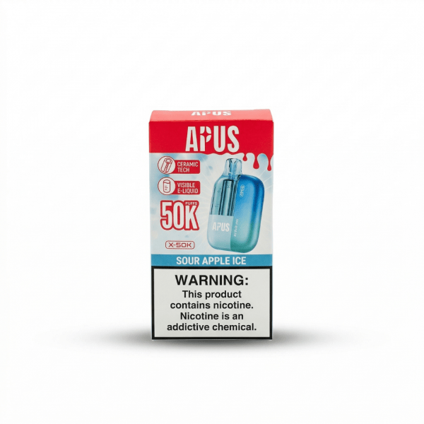 APUS X-50K Disposable Vape - Blue Razz Ice (50,000 Puffs)