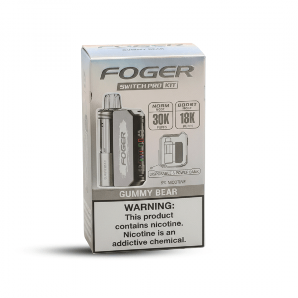 Foger Switch Pro Kit Gummy Bear Disposable Vape & Power Bank