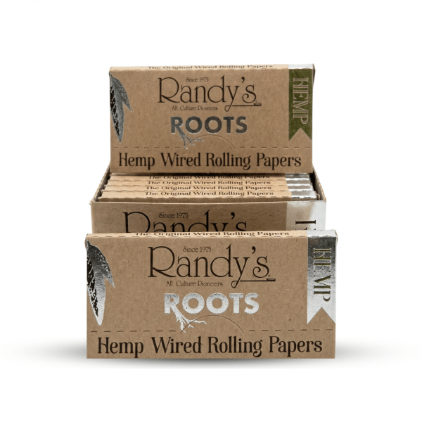 Randy’s ROOTS Organic Hemp Wired Rolling Papers