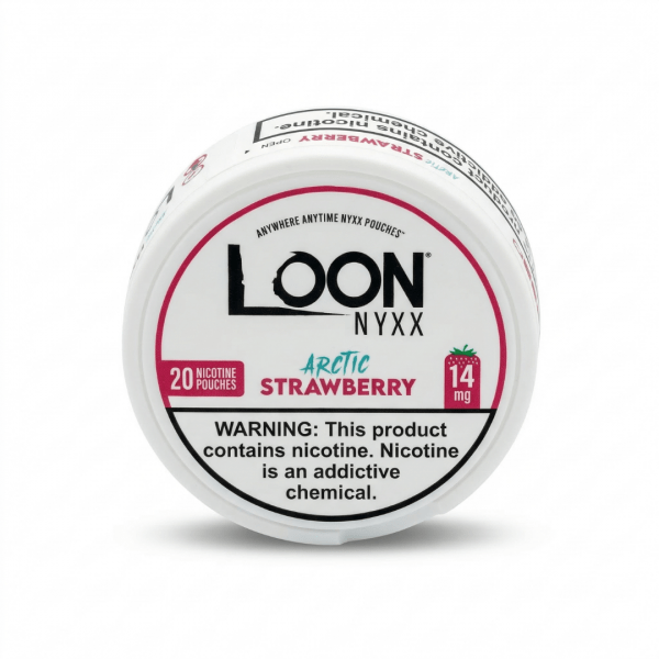 Loon Nyxx Arctic Strawberry Nicotine Pouches (14mg) – 20 Count