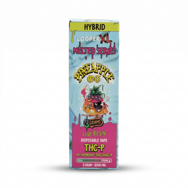 Looper XL Melted Series Pineapple OG Live Resin Disposable Vape 3 Grams