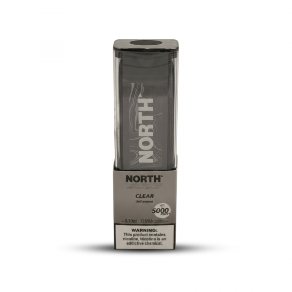 North 5000 Puffs Disposable Vape - Clear (Unflavored) - 5% Nicotine
