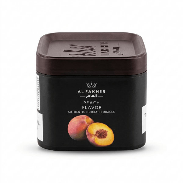 Al Fakher Peach Flavor Authentic Hookah Tobacco - 250g Premium Shisha