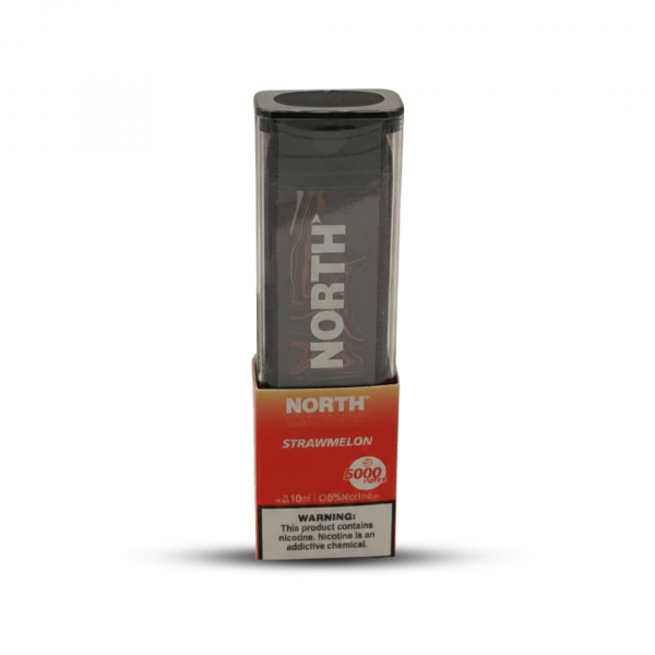 North 5000 Puffs Disposable Vape – Strawmelon (10ml, 5% Nicotine)