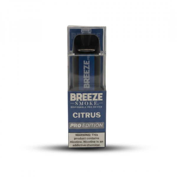 Breeze Smoke Pro Edition Citrus Disposable Pod Device (2000 Puffs)