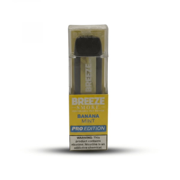 Breeze Smoke Banana Mint Pro Edition Disposable Pod Device