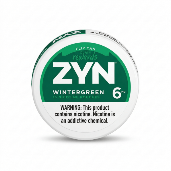 ZYN Wintergreen 6mg Nicotine Pouches (15 Count)