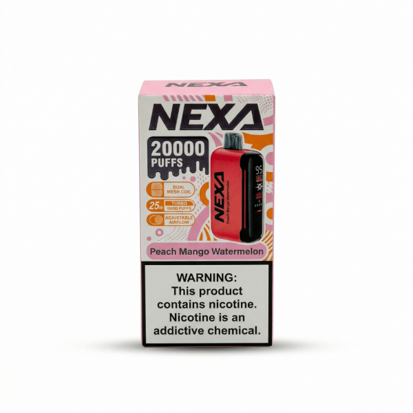 NEXA N20000 Disposable Vape - Peach Mango Watermelon - 20000 Puffs