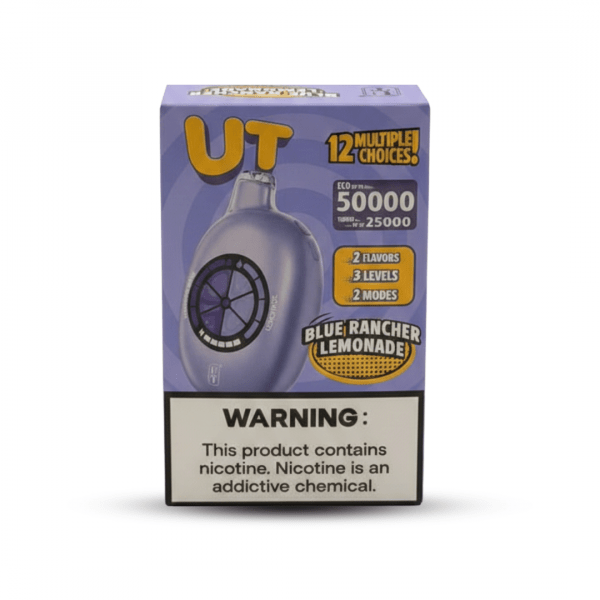 UT 50000 Puffs Disposable Vape - Blue Rancher Lemonade
