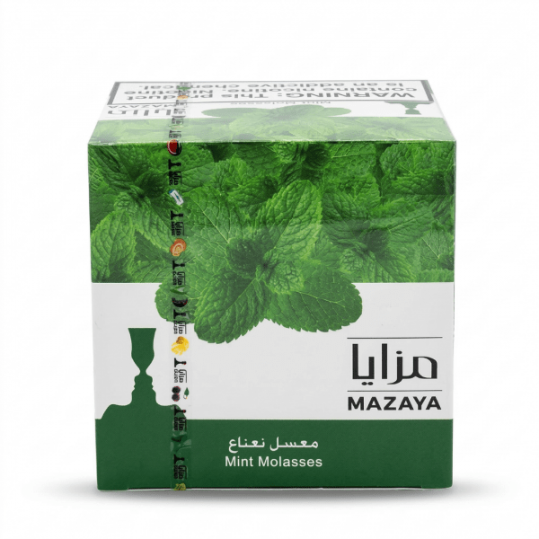 Mazaya Mint Molasses Shisha Tobacco - Premium Hookah Flavor