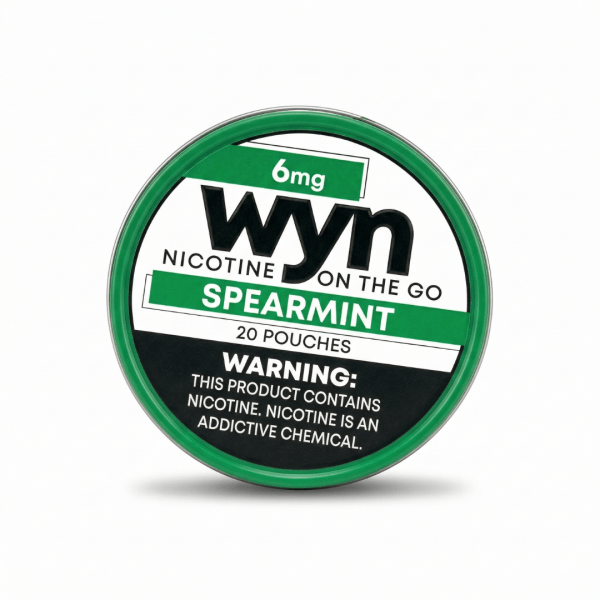 Wyn Spearmint 6mg Nicotine Pouches (20 Pouches)